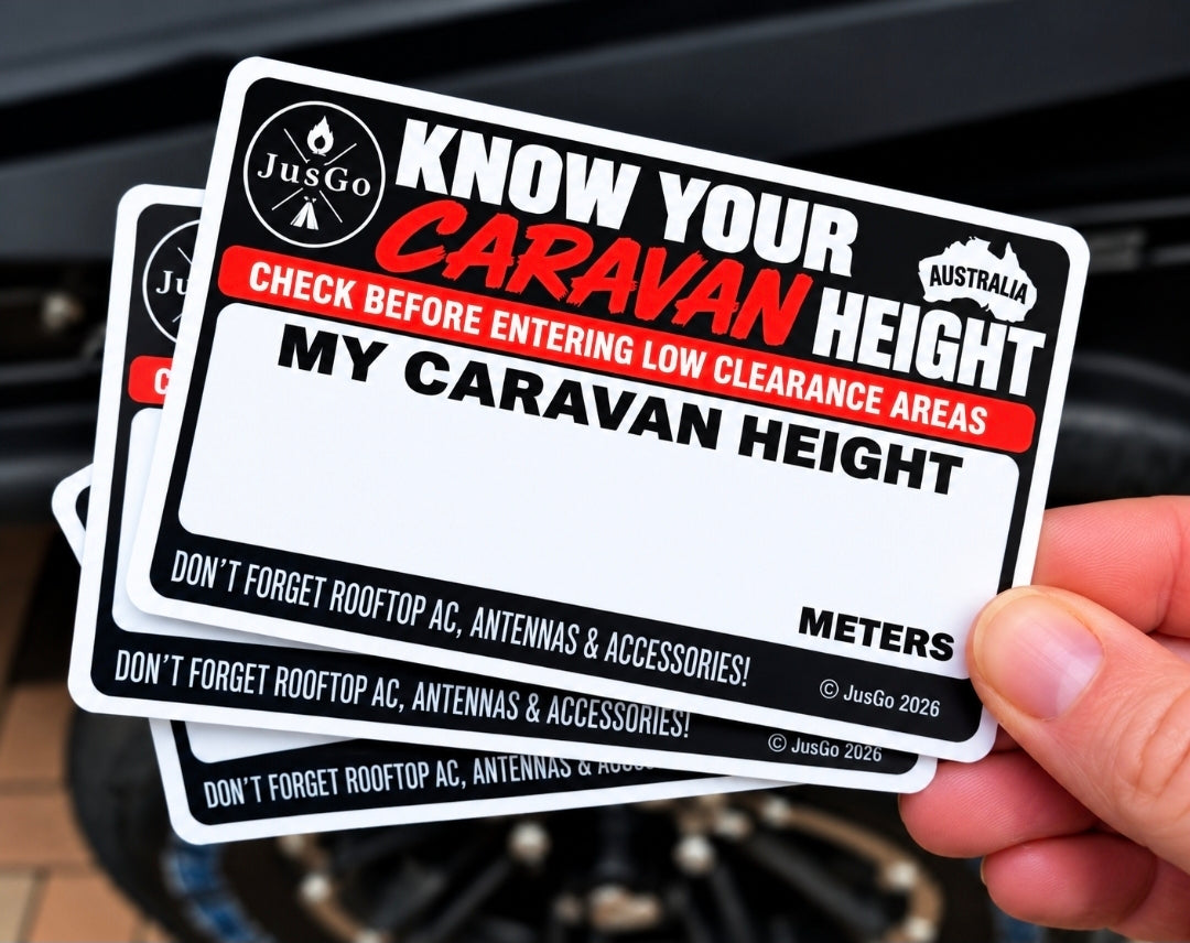 Know Your Caravan Height Sticker